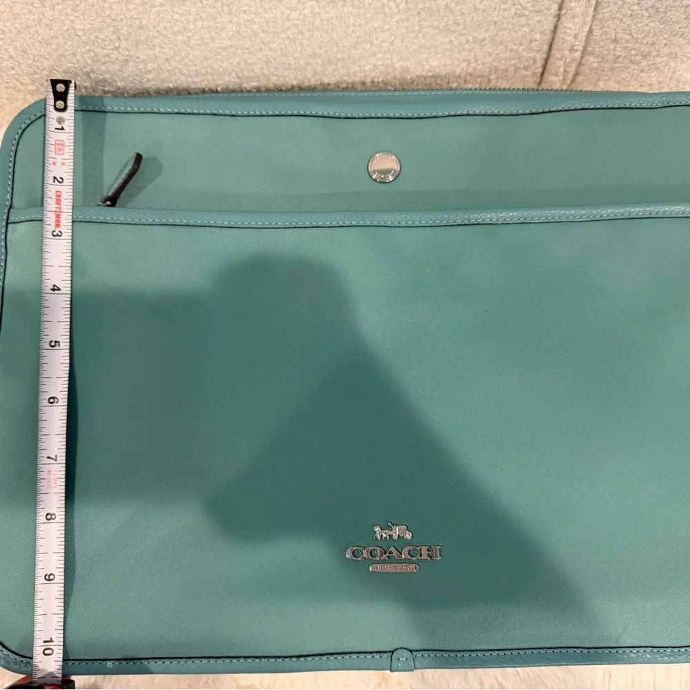 Coach Men's Laptop Bag in Aqua